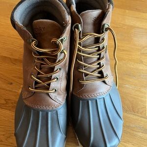 Sperry Brown Duck Boots